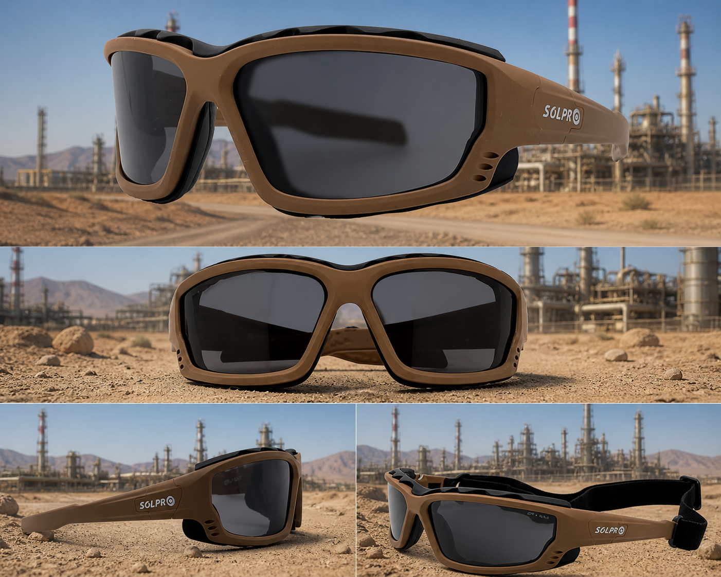 Desertics Sol Pro Safety Glasses