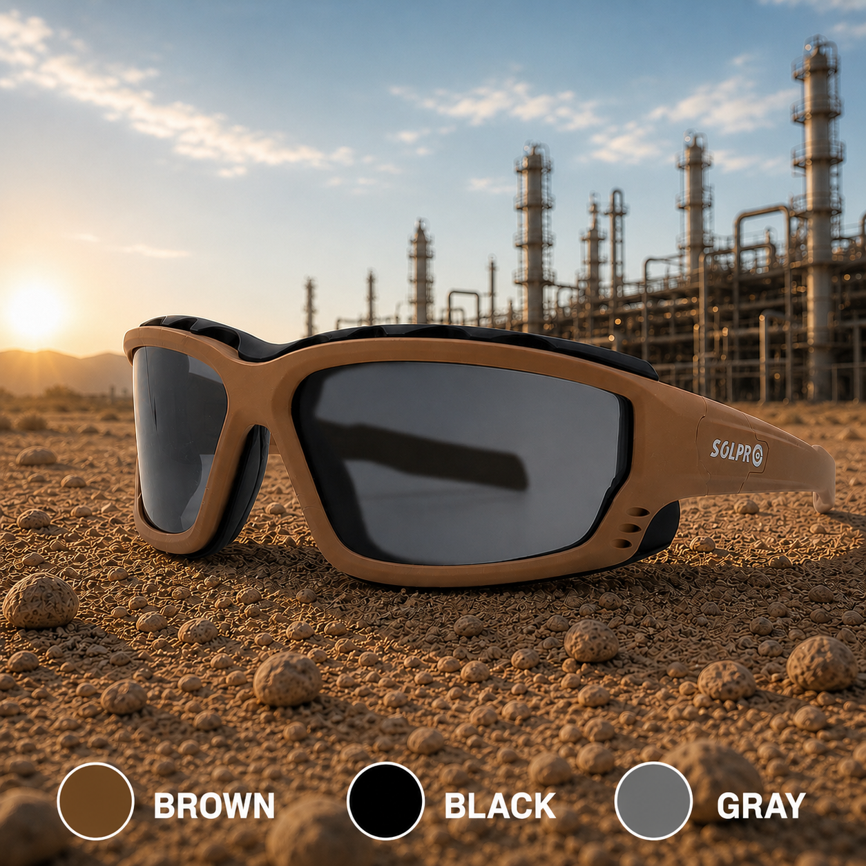 Desertics Sol Pro Safety Glasses