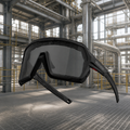 WDP100 Matte Black Safety Glasses
